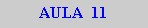 Caixa de texto: AULA  11