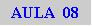 Caixa de texto: AULA  08