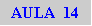 Caixa de texto: AULA  14